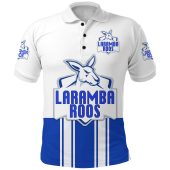 Laramba Roos White Kangaroos Original Polo Shirt