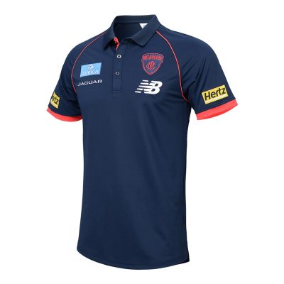 AFL Melbourne Demons Media 2023 Polo Shirt