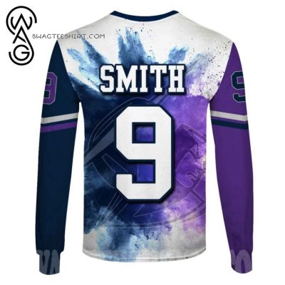 NRL Melbourne Storm Cameron Smith No 9 Sweatshirt V2