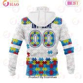 Nrl Canberra Raiders Autism Awareness Concept Kits 3d Hoodie Cutting Dash - demo10