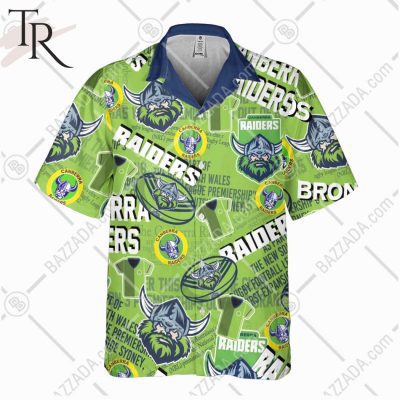 NRL Canberra Raiders Classic Hawaiian Shirt