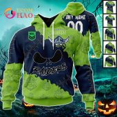 Nrl Canberra Raiders Custom Your Name Number Halloween Style 3d Hoodie 1 1bppk.jpg - demo10