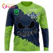 Nrl Canberra Raiders Custom Your Name Number Halloween Style 3d Hoodie 23 Kbsfv.jpg - demo10
