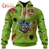 Nrl Canberra Raiders Halloween Jersey All Over Print 3d Hoodie Sizzling - demo10
