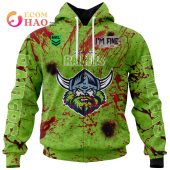Nrl Canberra Raiders Halloween Jersey All Over Print 3d Hoodie Heroine - demo10