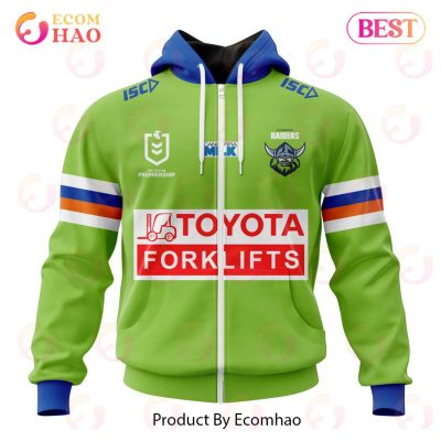 NRL Canberra Raiders Home Kits 2023 3D Hoodie
