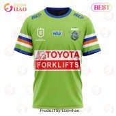 Nrl Canberra Raiders Home Kits 2023 3d Hoodie Handsome As Usual - demo10