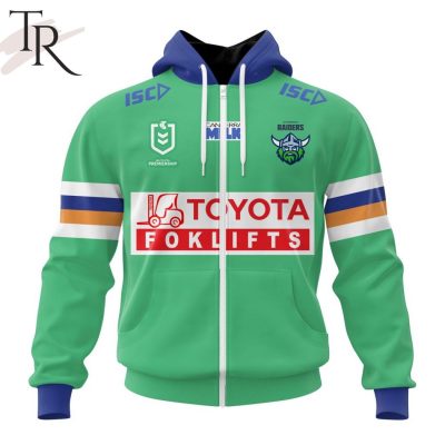 NRL Canberra Raiders Personalized 2024 Home Kits Hoodie