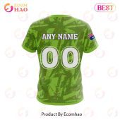 Nrl Canberra Raiders Personalized Name & Number 3d Hoodie Nice Photo Dude - demo10