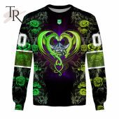 Nrl Canberra Raiders Rose Dragon Hoodie 3d Beauty Queen - demo10