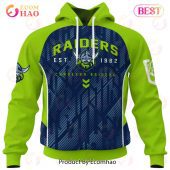 Nrl Canberra Raiders Special Blocker Design 3d Hoodie Super Sober - demo10