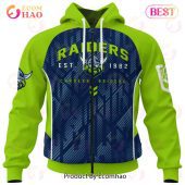 Nrl Canberra Raiders Special Blocker Design 3d Hoodie It Is Too Funny - demo10
