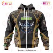 Nrl Canberra Raiders Special Camo Hunting Design 3d Hoodie You Look Lazy - demo10