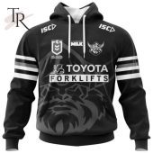 Nrl Canberra Raiders Special Monochrome Design Hoodie Cool Look Bro - demo10