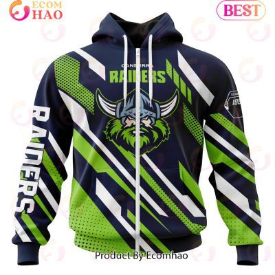 NRL Canberra Raiders Special MotoCross Concept 3D Hoodie