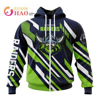 NRL Canberra Raiders Special MotoCross 3D Hoodie
