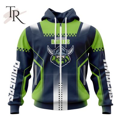NRL Canberra Raiders Special Motocross Design Hoodie