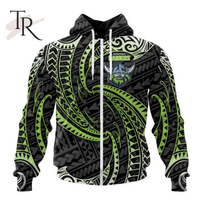 NRL Canberra Raiders Special Polynesian Design Hoodie