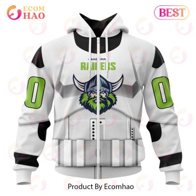 NRL Canberra Raiders Special Star Wars Design 3D Hoodie