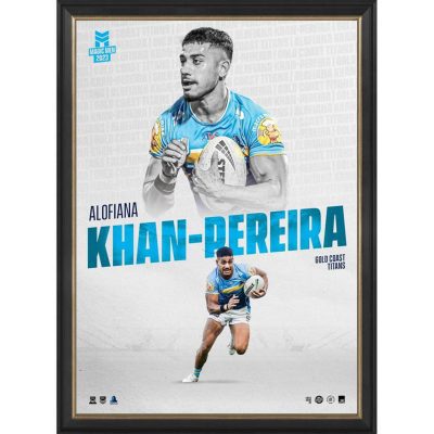 NRL Gold Coast Titans ALOFIANA KHAN Polo Shirt