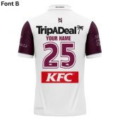 Nrl Manly Warringah Sea Eagles Custom Name Number 2025 Away Jersey Polo Shirt Back.jpg - demo10