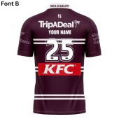 Nrl Manly Warringah Sea Eagles Custom Name Number 2025 Home Jersey Polo Shirt Back.jpg - demo10