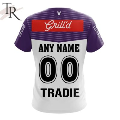 NRL Melbourne Storm Custom Name Number 2024 Away Jersey T-Shirt