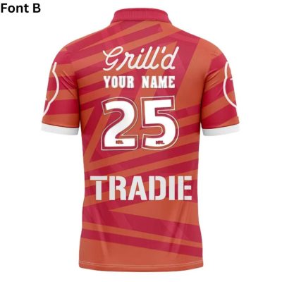 NRL Melbourne Storm Custom Name Number 2025 Captains Run Jersey Polo Shirt