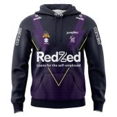 Nrl Melbourne Storm Custom Name Number 2025 Warm Up Pullover Hoodie Front.jpg - demo10