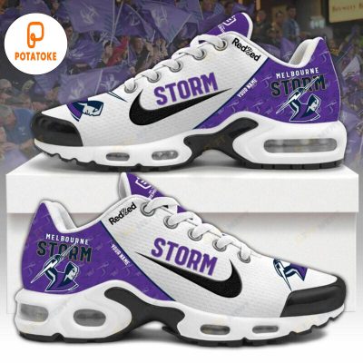 NRL Melbourne Storm Custom Name Special Edition Air Max Plus Shoes