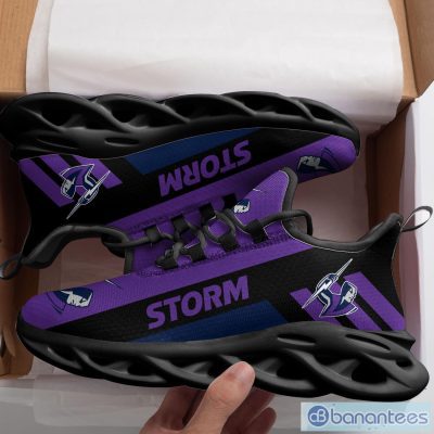 NRL Melbourne Storm Black Purple Max Soul Shoes V3