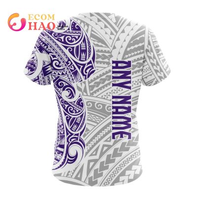 NRL Melbourne Storm Custom Name Classic Indigenous T-Shirt