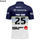 Nrl North Queensland Cowboys Custom Name Number 2025 Home Jersey Polo Shirt Back.jpg - demo10
