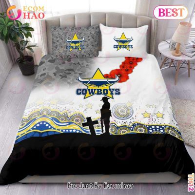 NRL North Queensland Cowboys ANZAC Day  Bedding Set