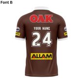 Nrl Penrith Panthers Custom Name Number 2024 Heritage Jersey Polo Shirt Back.jpg - demo10