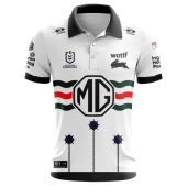 Nrl South Sydney Rabbitohs Custom Name Number 2025 Anzac Jersey Polo Shirt Front.jpg - demo10