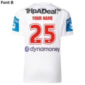 Nrl St George Illawarra Dragons Custom Name Number 2025 Warm Up Jersey Polo Shirt Back.jpg - demo10