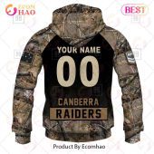 Personalized Nrl Canberra Raiders Camouflage 3d Hoodie Great, I Liked It - demo10