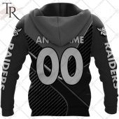 Personalized Nrl Canberra Raiders Carbon Hoodie Pic Of The Century - demo10