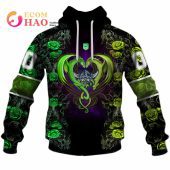 Personalized Nrl Canberra Raiders Rose Dragon 3d Hoodie Mesmerising - demo10