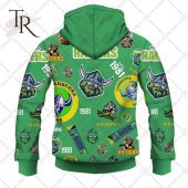 Personalized Nrl Canberra Raiders Season Logo Hoodie You Look Lazy - demo10