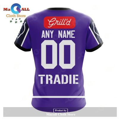 NRL Melbourne Storm Custom Name Number 2022 Heritage Jersey T-Shirt