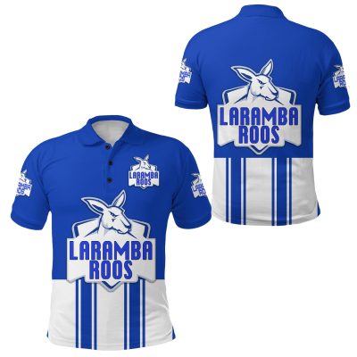 Laramba Roos Blue Kangaroos Original Polo Shirt