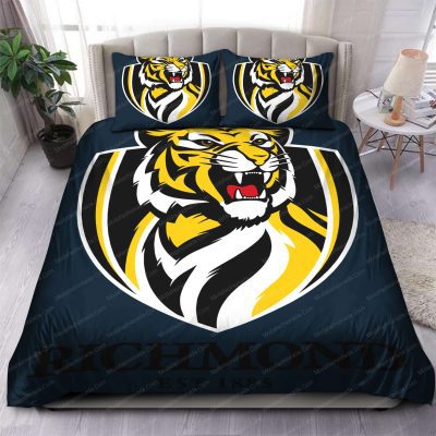 AFL Richmond Tigers Black  Bedding Set