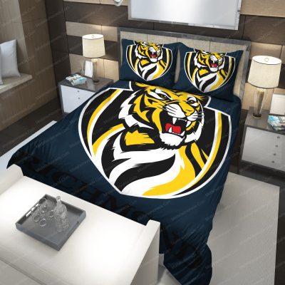 AFL Richmond Tigers Black  Bedding Set