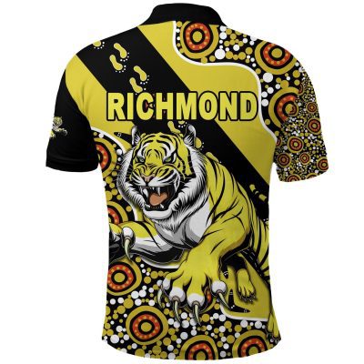 AFL Richmond Tigers Indigenous Polo Shirt