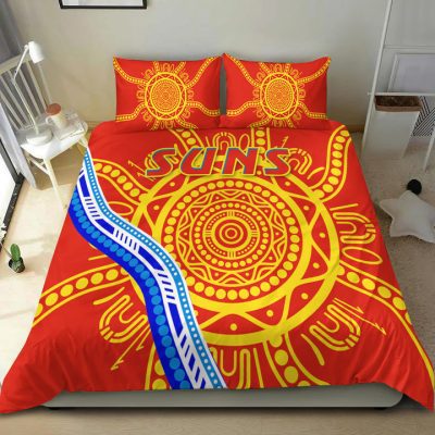 AFL Gold Coast Suns Royal  Bedding Set
