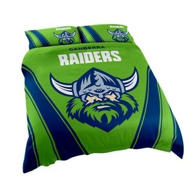NRL Canberra Raiders Big Logo Scratch  Bedding Set