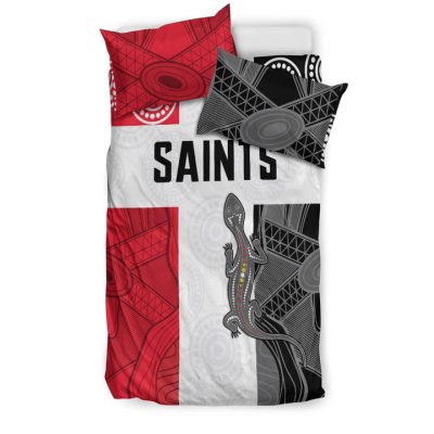 AFL St Kilda Saints Indigenous  Bedding Set V1