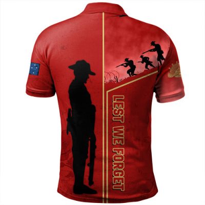 North Queensland Cowboys Polo Shirt Ripped Legacy Of The Game The ANZAC Spirit Lives On